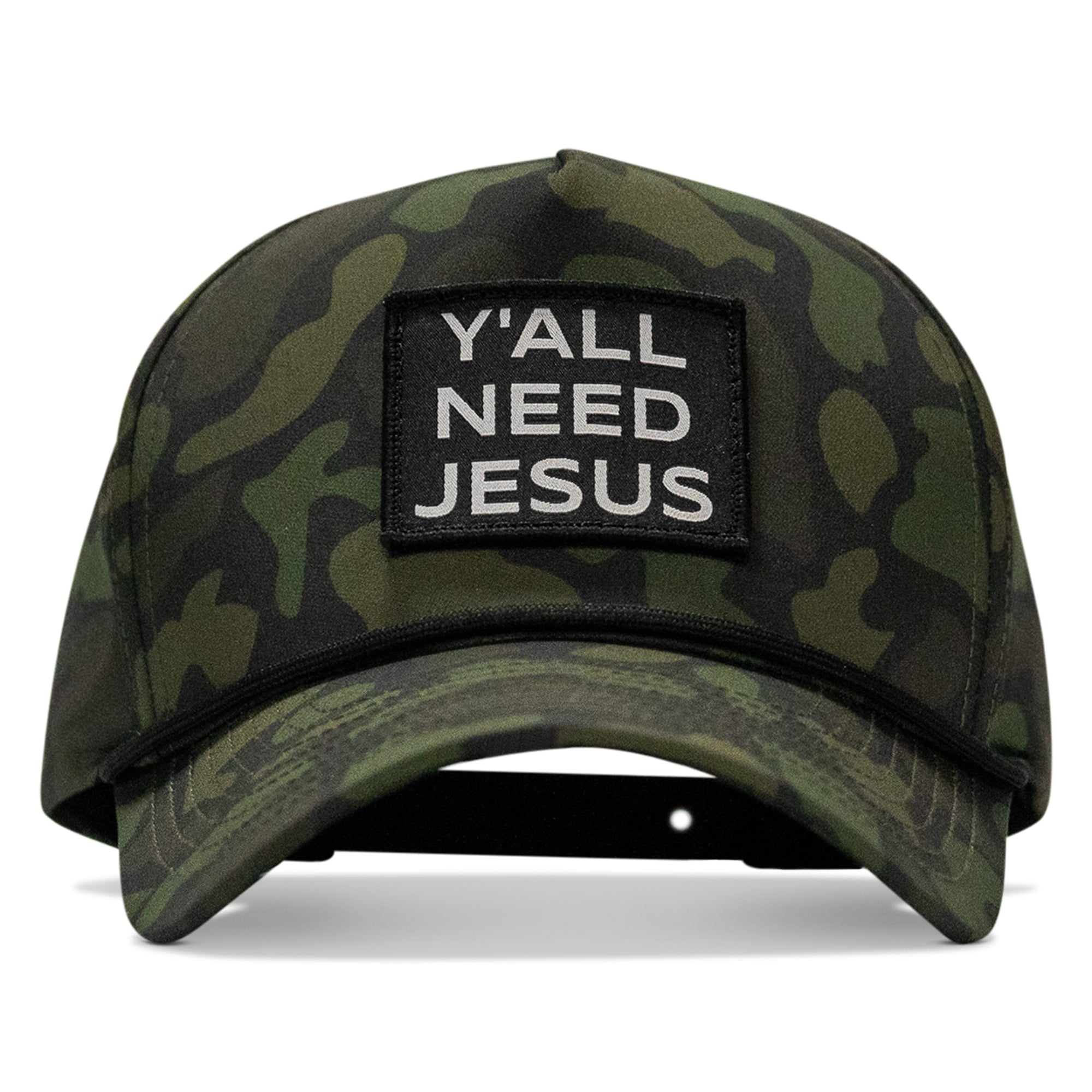 Y'all Need Jesus Patch 5 Pannel Snapback