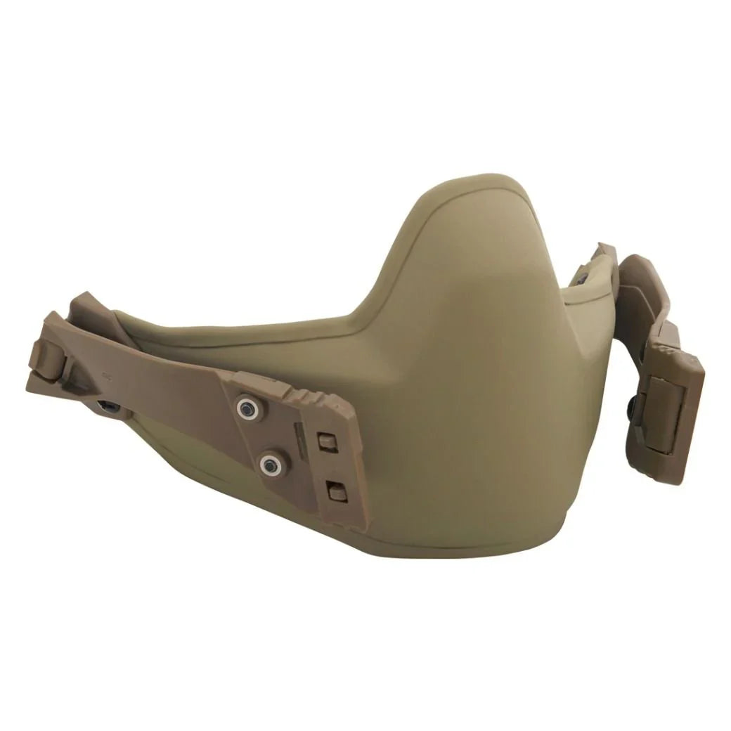 Caiman Ballistic Mandible Guard - Stops 9mm & High-Speed Shrapnel - Ballistic Rated