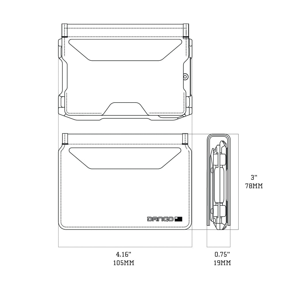 A10 ADAPT™ TITANIUM BIFOLD WALLET