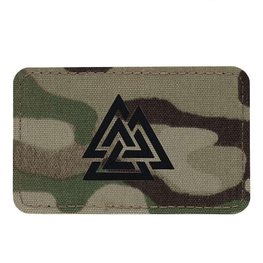 M-Tac patch Valknut horizontal Laser Cut