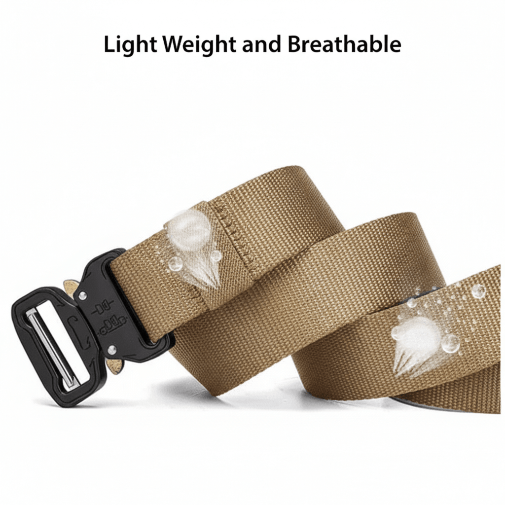 XGear Tactical Mens Tactical Belt Riggers Style with Buckle