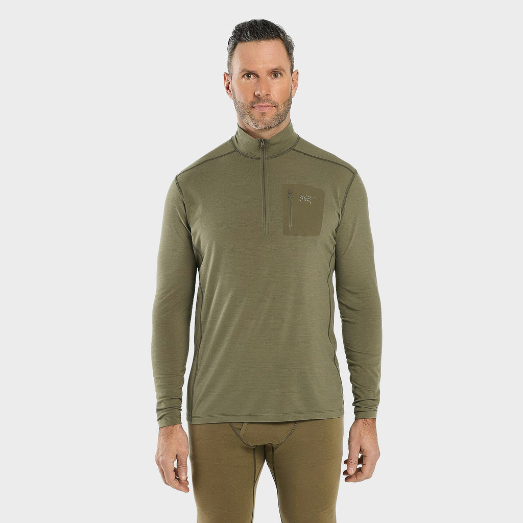 Arc'teryx LEAF Cold WX Zip Neck AR - Wool Men's - Base Layer