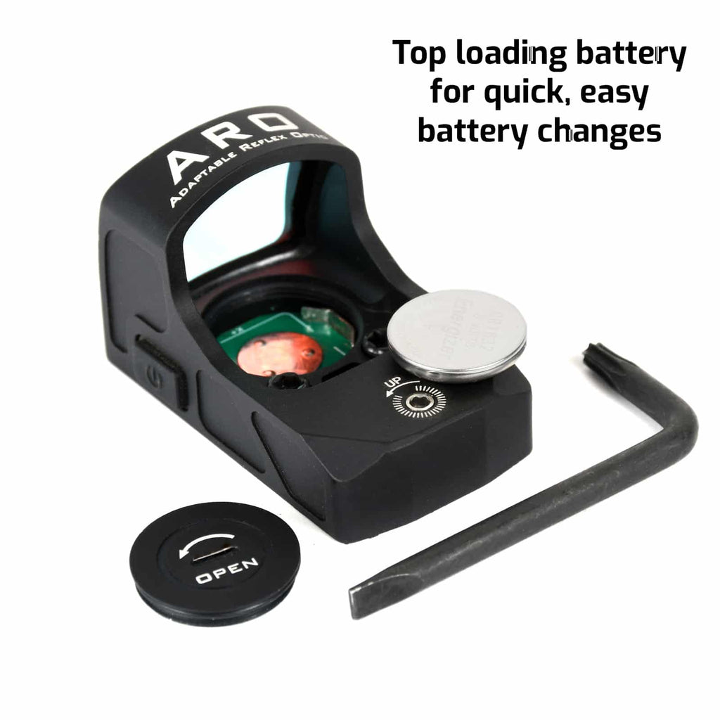 ARO™ Micro Red Dot Reflex Sight with Optional Riser Mount