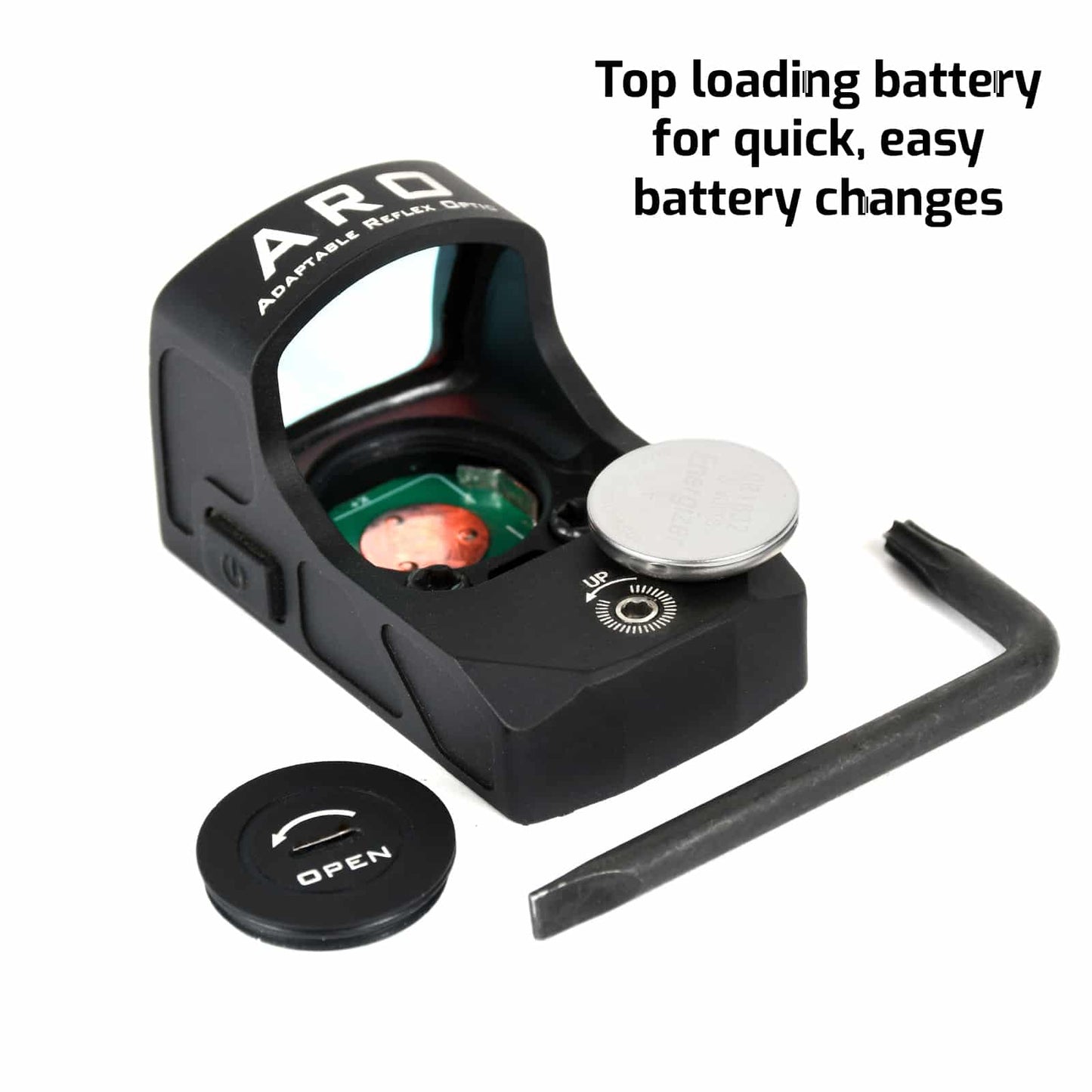 ARO™ Micro Red Dot Reflex Sight with Optional Riser Mount