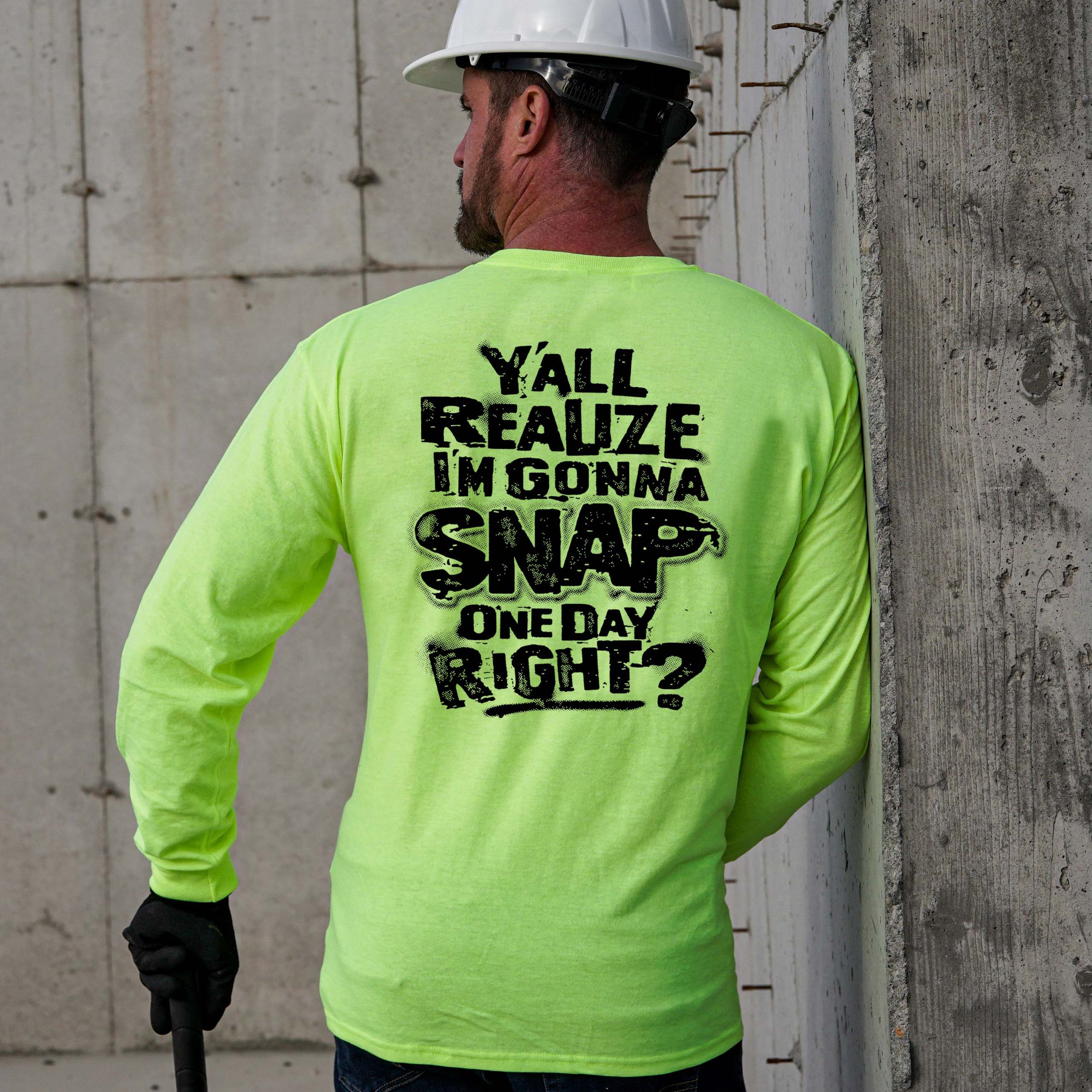 Snap - Long Sleeve Hi-Vis T-Shirt