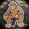 Bigfoot Barry - he's got a big package for you! - 4" PVC Patch