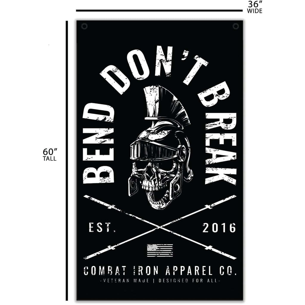 Bend Don't Break 3' X 5' Flag