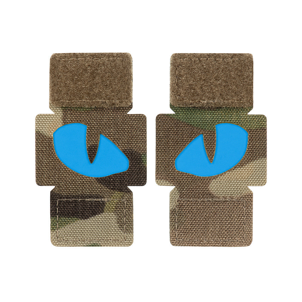 M-Tac patch Tiger Eyes Laser Cut (couple)