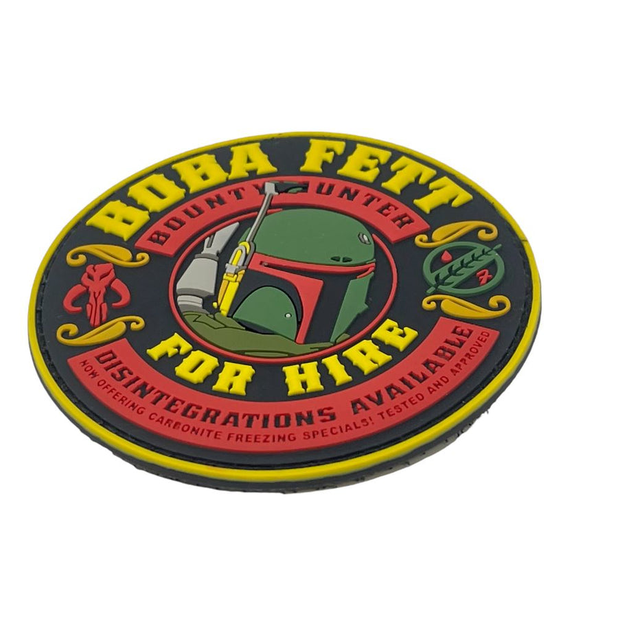 Bounty Hunter for Hire Patch + Sticker