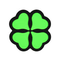 M-Tac Patch Clover GID Black/Green