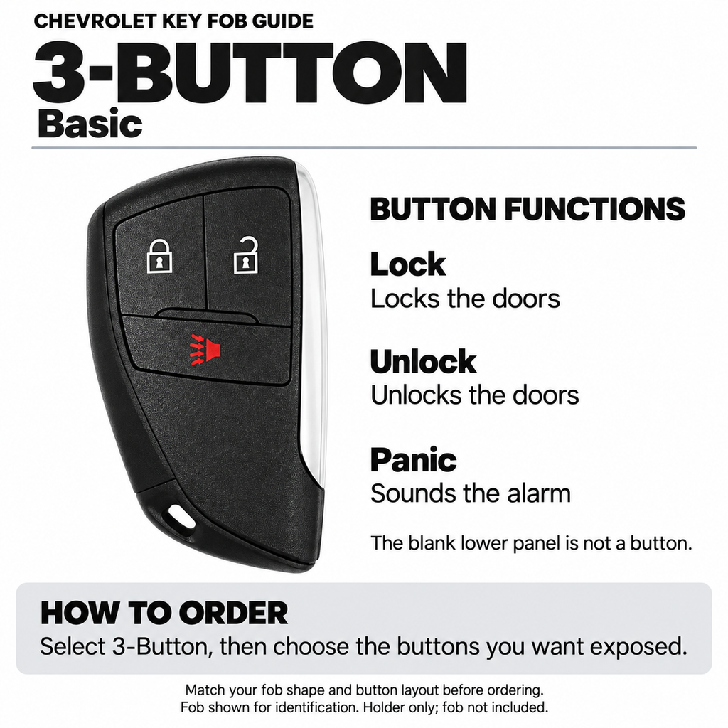 Chevrolet Key Fob Case