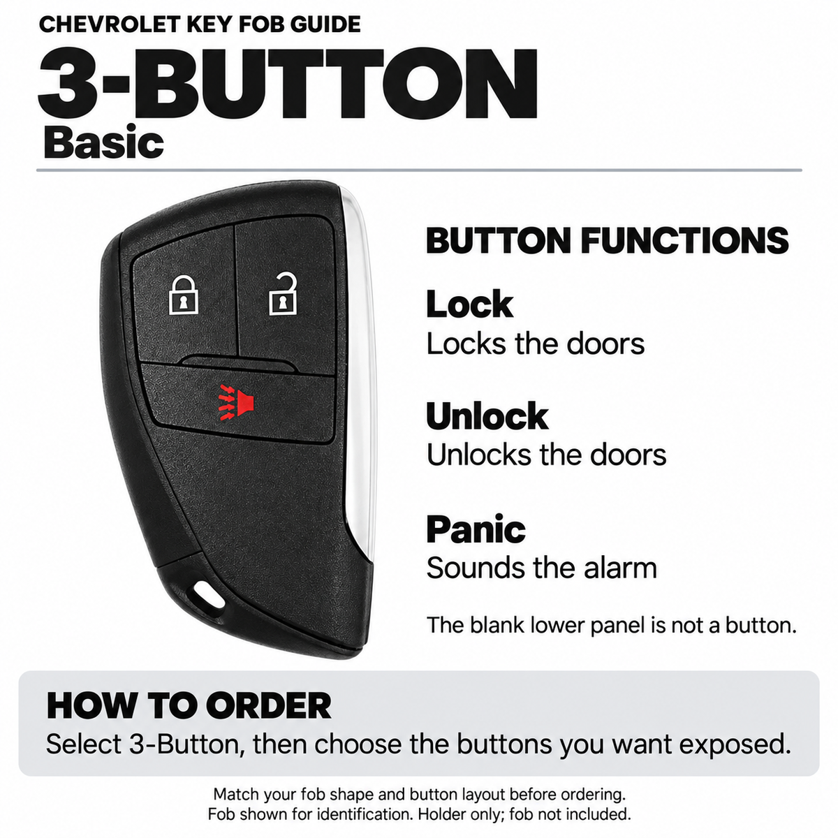 Chevrolet Key Fob Case