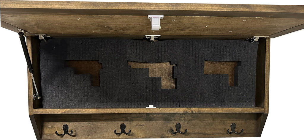 Coat Rack Hidden Gun Storage - Welcome