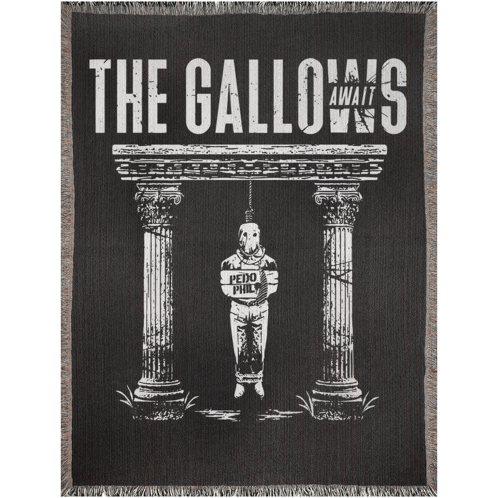 The Gallows Woven Blanket