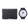 DANGO D03 Bifold WATCH & WALLET BUNDLE JET BLACK