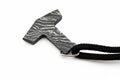 DE-0014 Custom Handmade Damascus steel Viking pendant /Thor Hammer Pendant/Jeweller