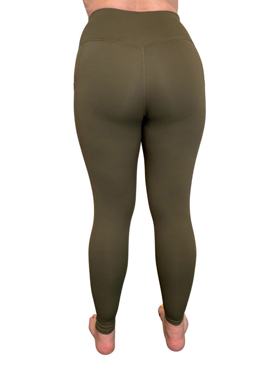 Defender Concealed Carry Leggings | Olive