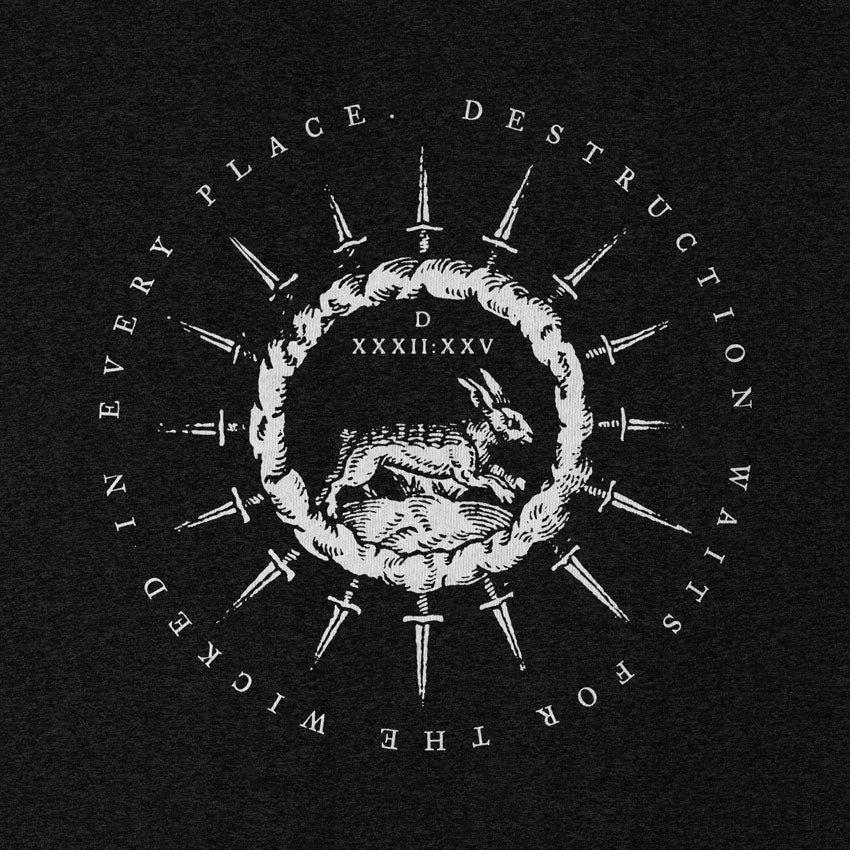 Destruction Waits for the Wicked Graphic T-Shirt