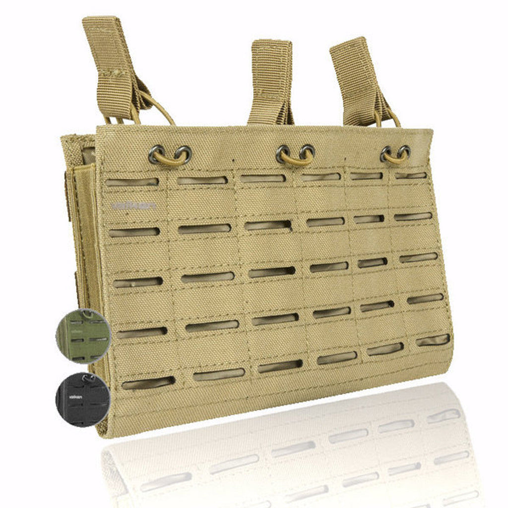 Multi Rifle Triple Magazine Pouch - Laser Cut