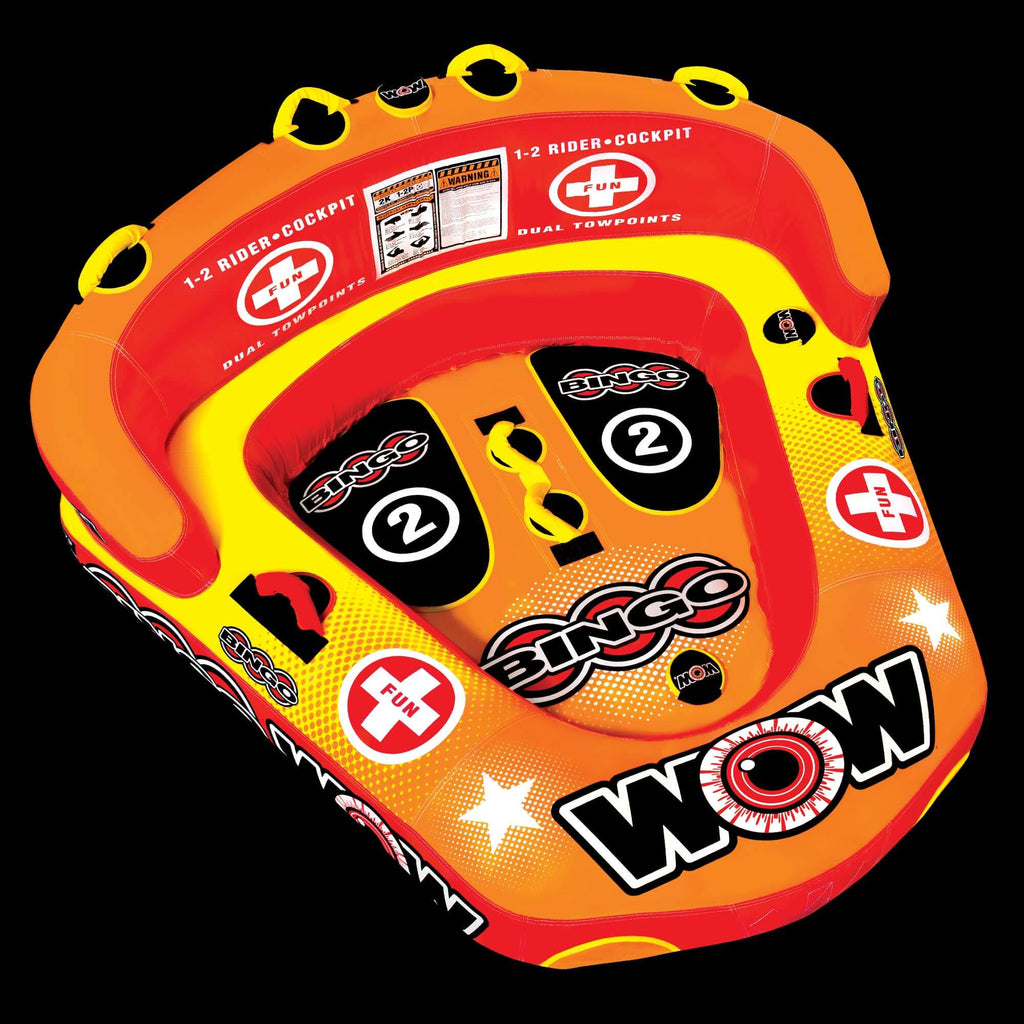 WOW Watersports Bingo 2 Person Towable Water Tube