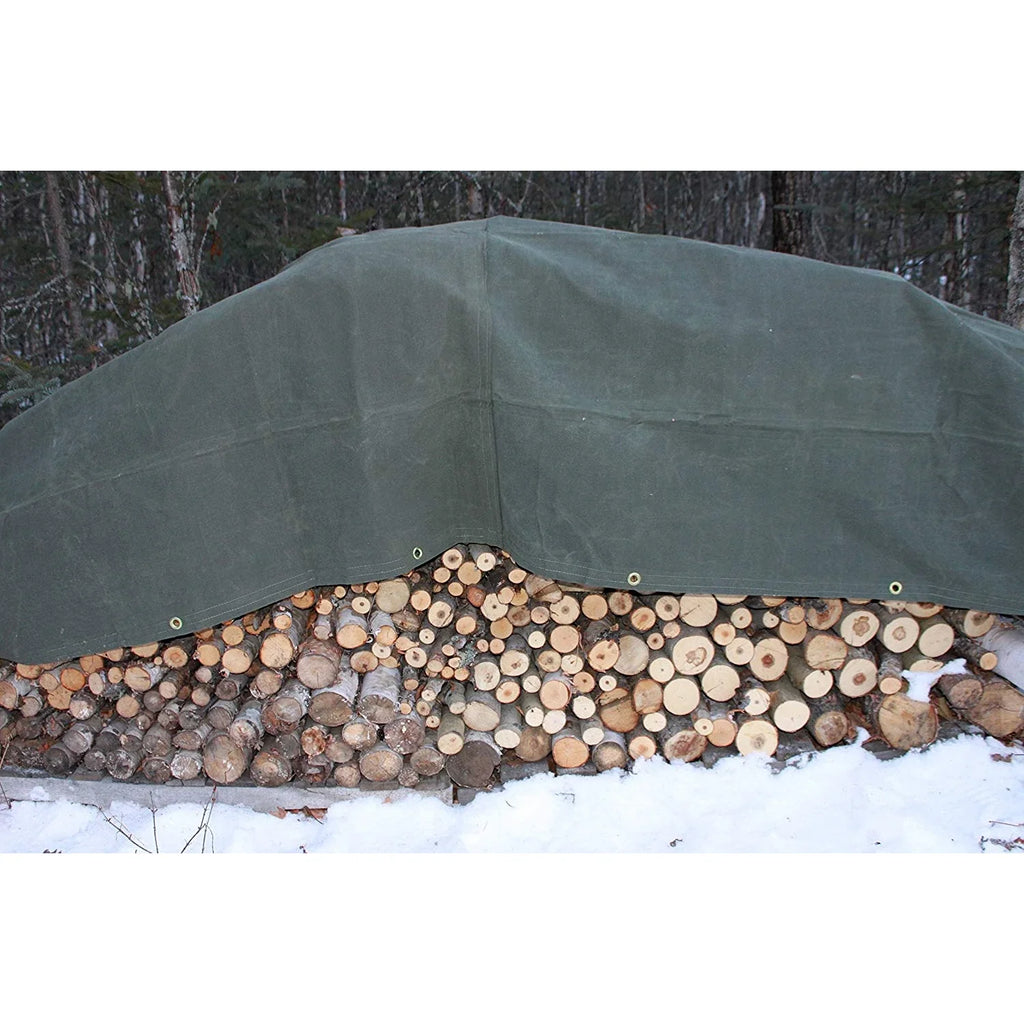 Canvas Tarp - OD - 7' X 9'