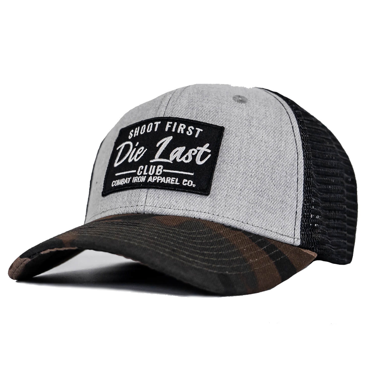Shoot First. Die Last. Club Patch Snapback