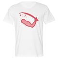 Dimmitt's Goliad Bloody Red Arm Vintage Shirt