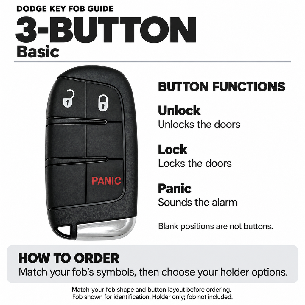 Dodge Key Fob Case