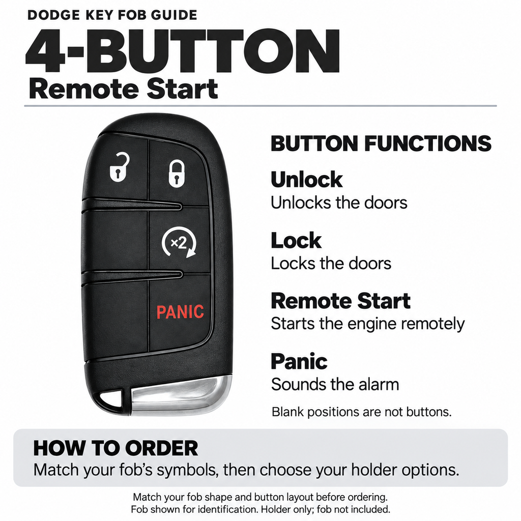 Dodge Key Fob Case