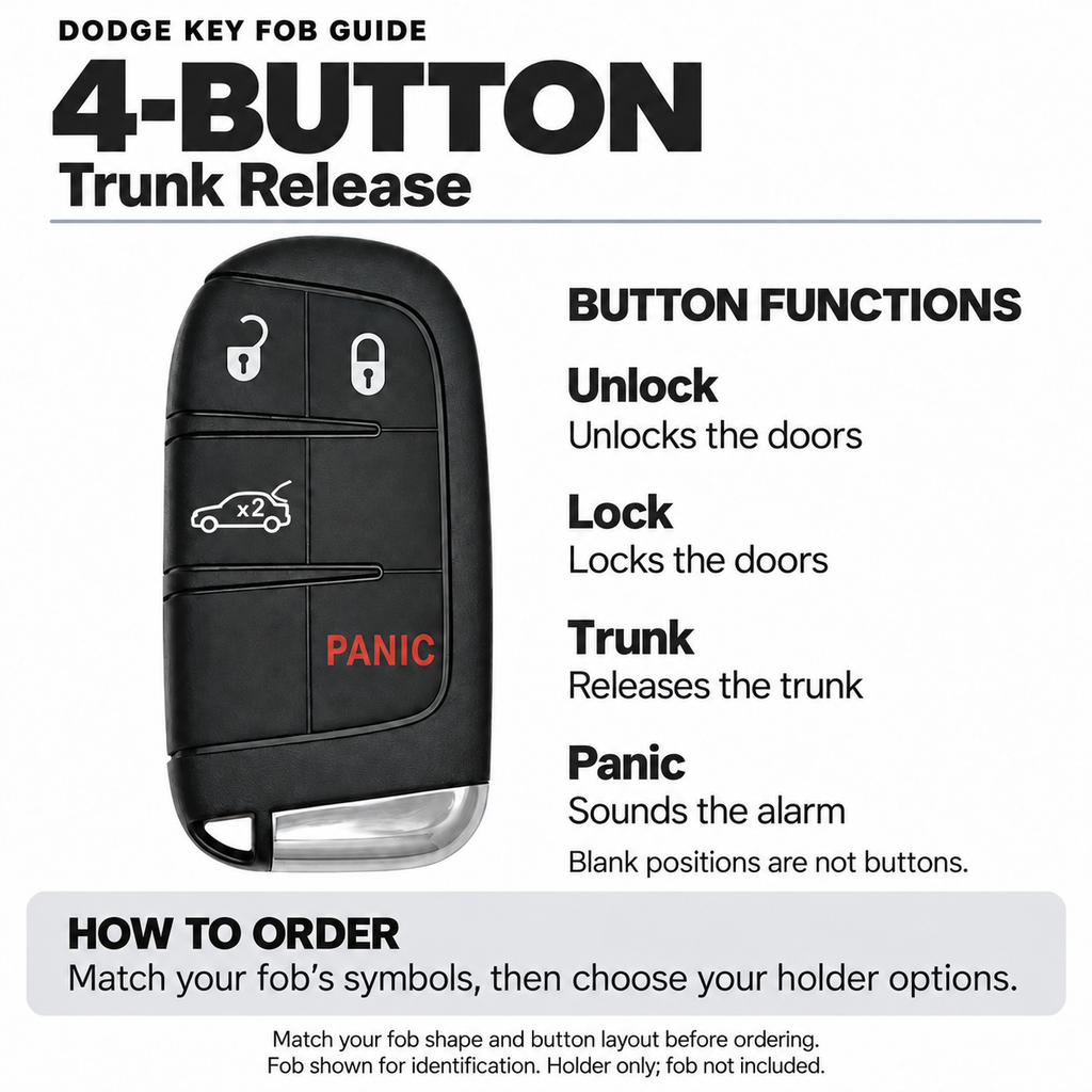 Dodge Key Fob Case