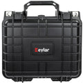Eylar 10.62" Small Deep Gear Equipment Camera Hard Case – Waterproof, Dustproof, Shockproof with Customizable Foam
