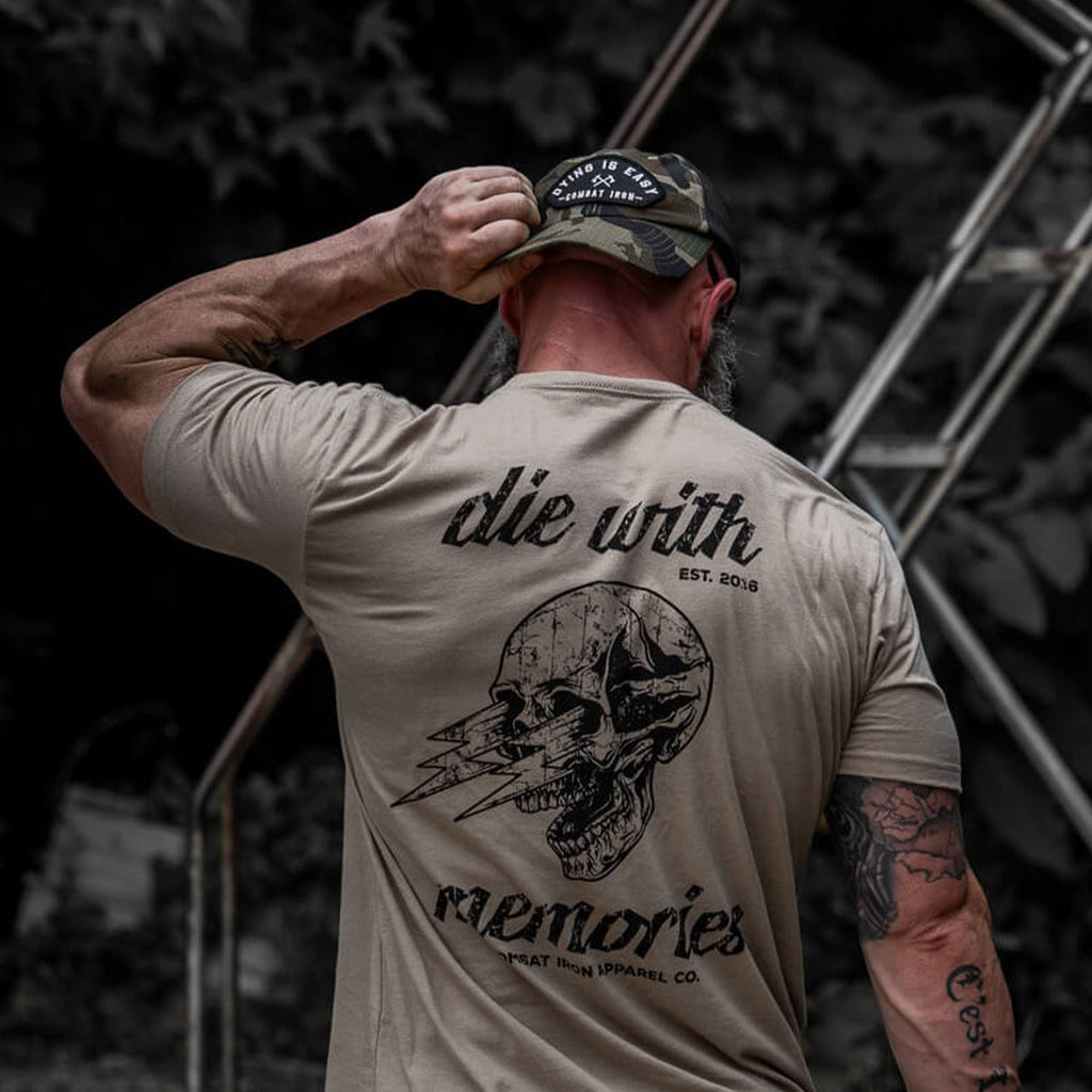 Dying Is Easy Arched Patch Tactical Ripstop Mesh Snapback Hat