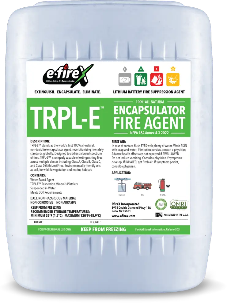 E-FireX 5 GL Fire Extinguisher Tote