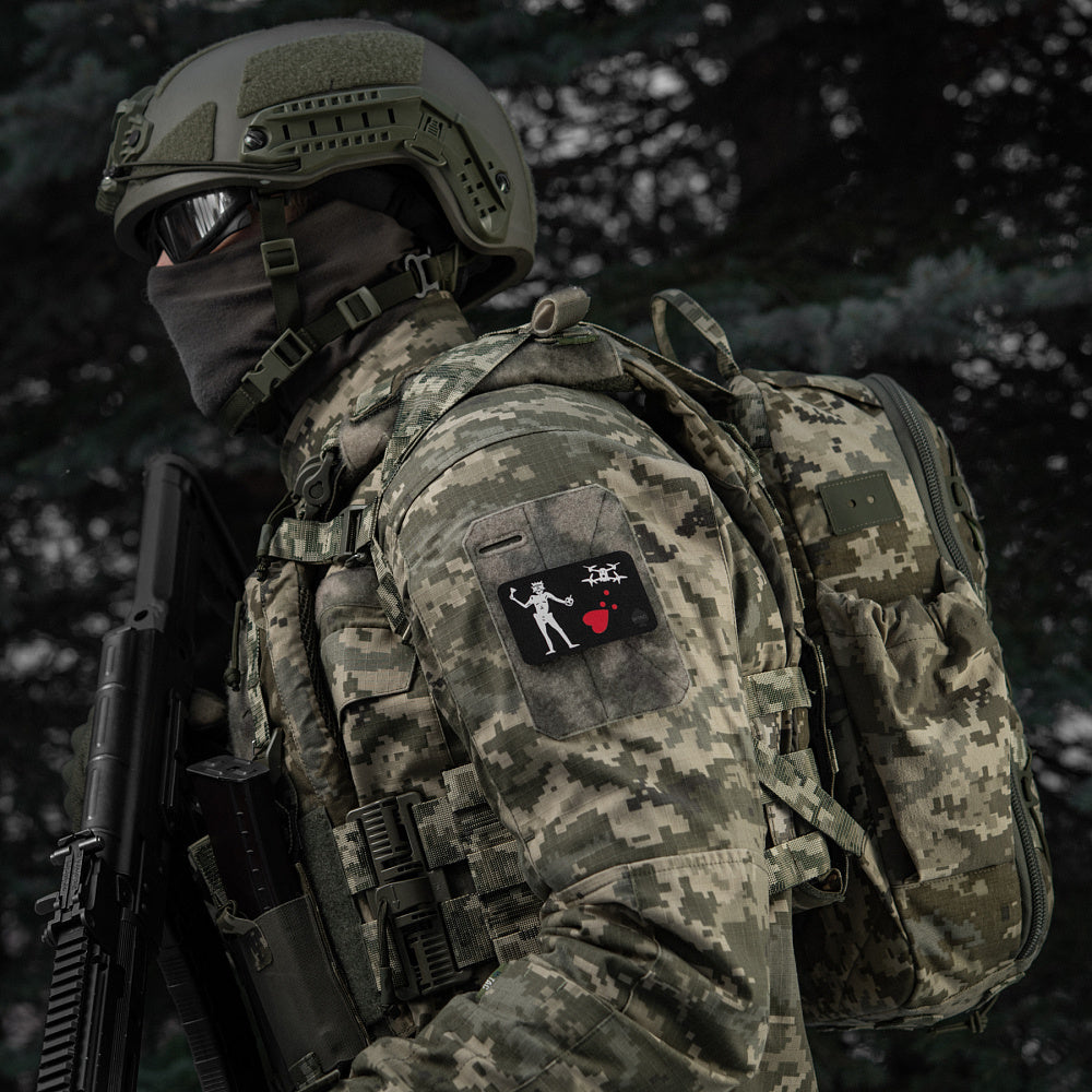 M-Tac Patch Flag Black Beard