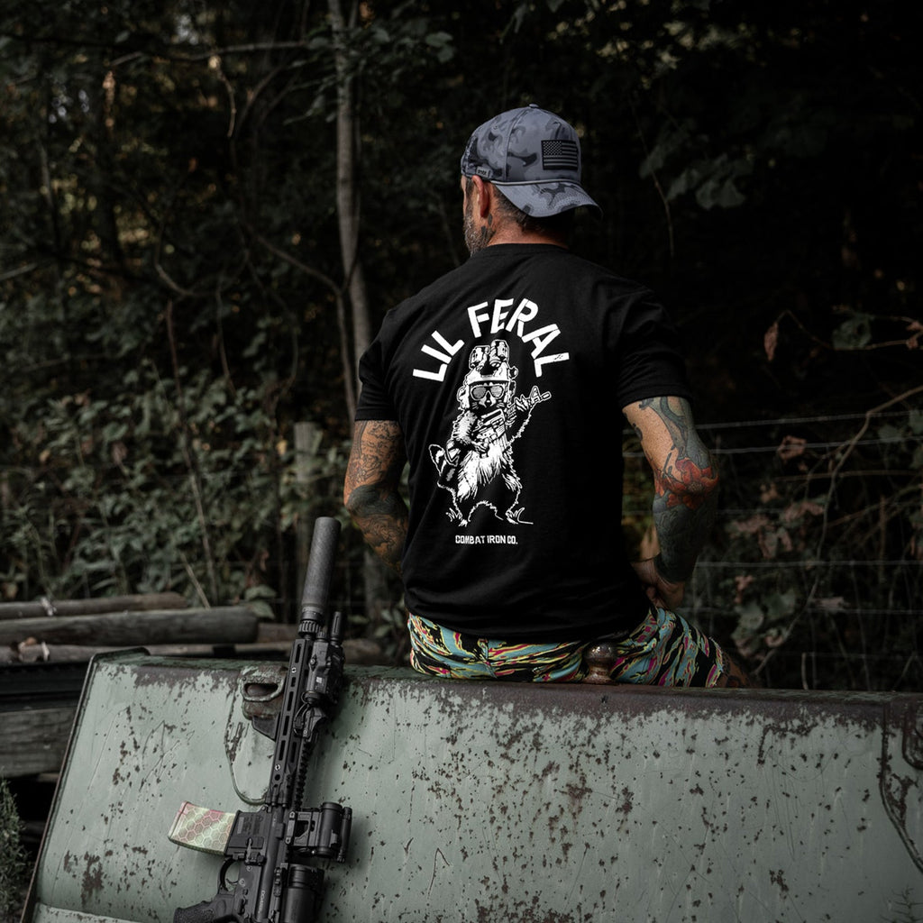 Lil Feral Raccoon Men's T-Shirt