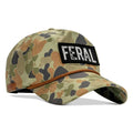 Feral Patch Crushable Rope Snapback Hat