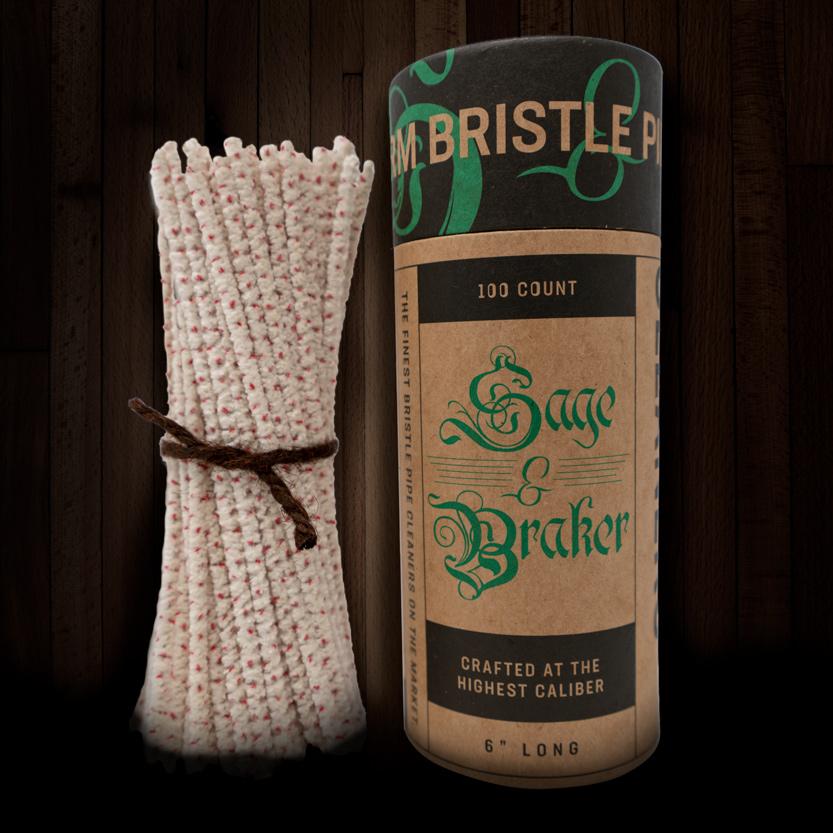 Firearm Bristle Pipe Cleaners