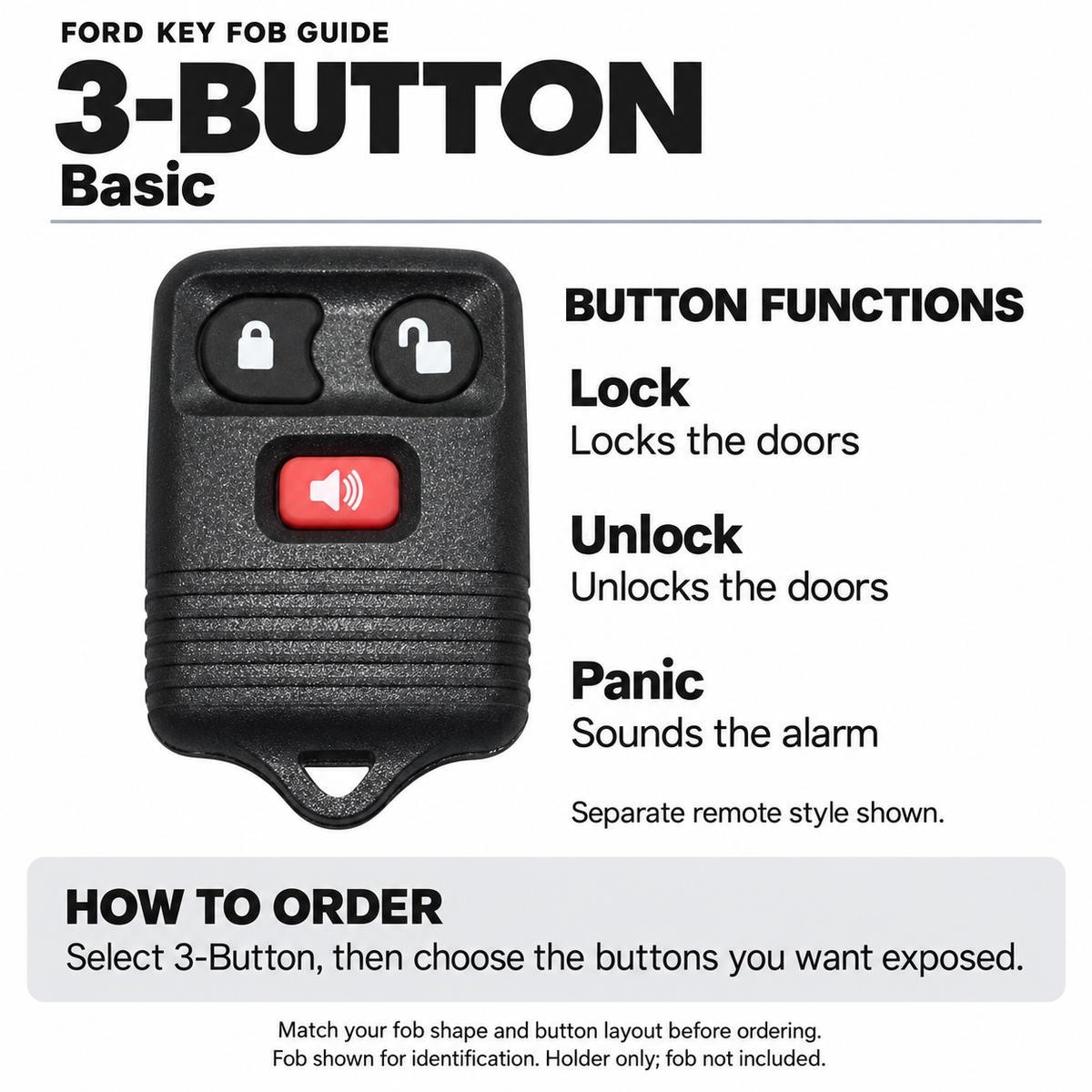 Ford Key Fob Case