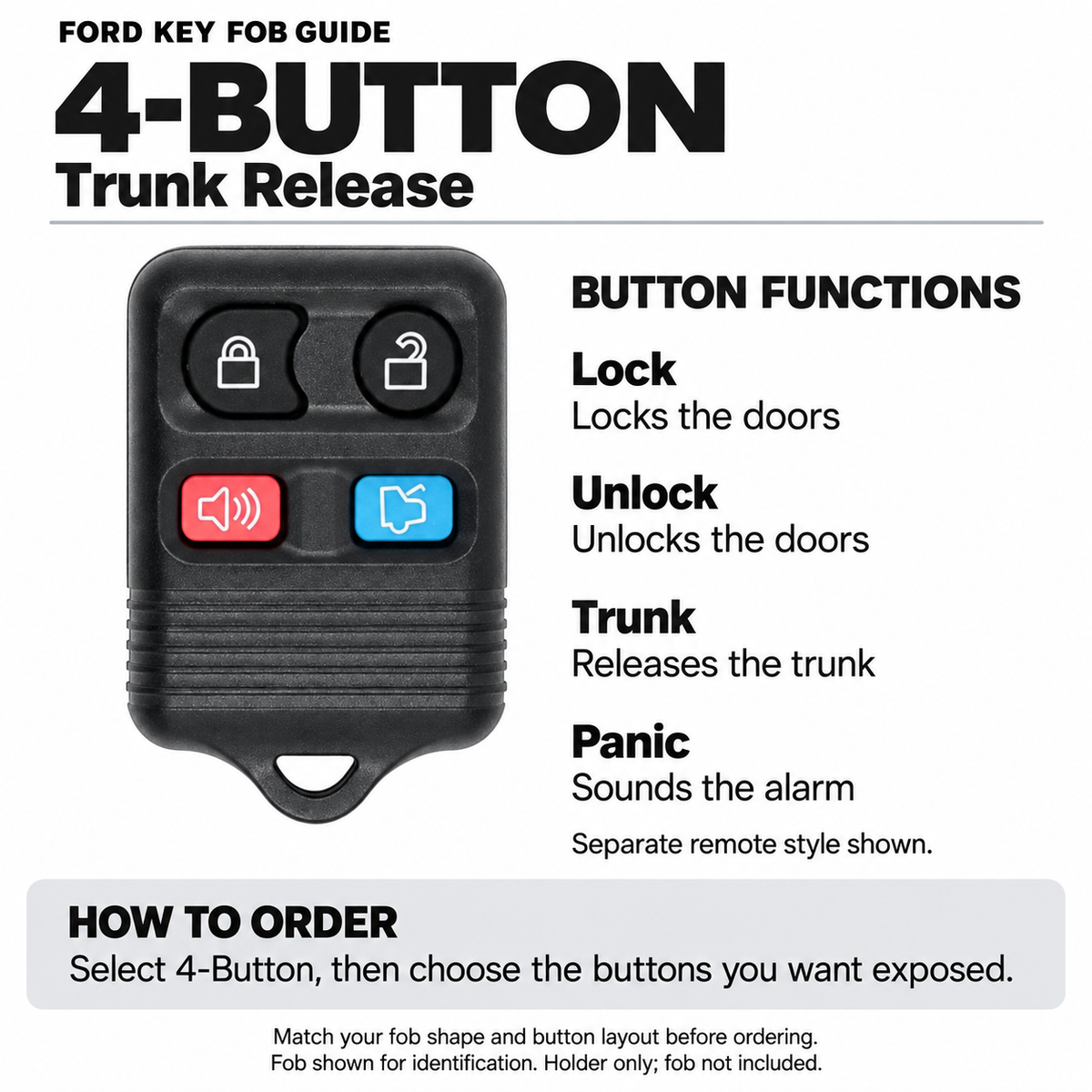 Ford Key Fob Case
