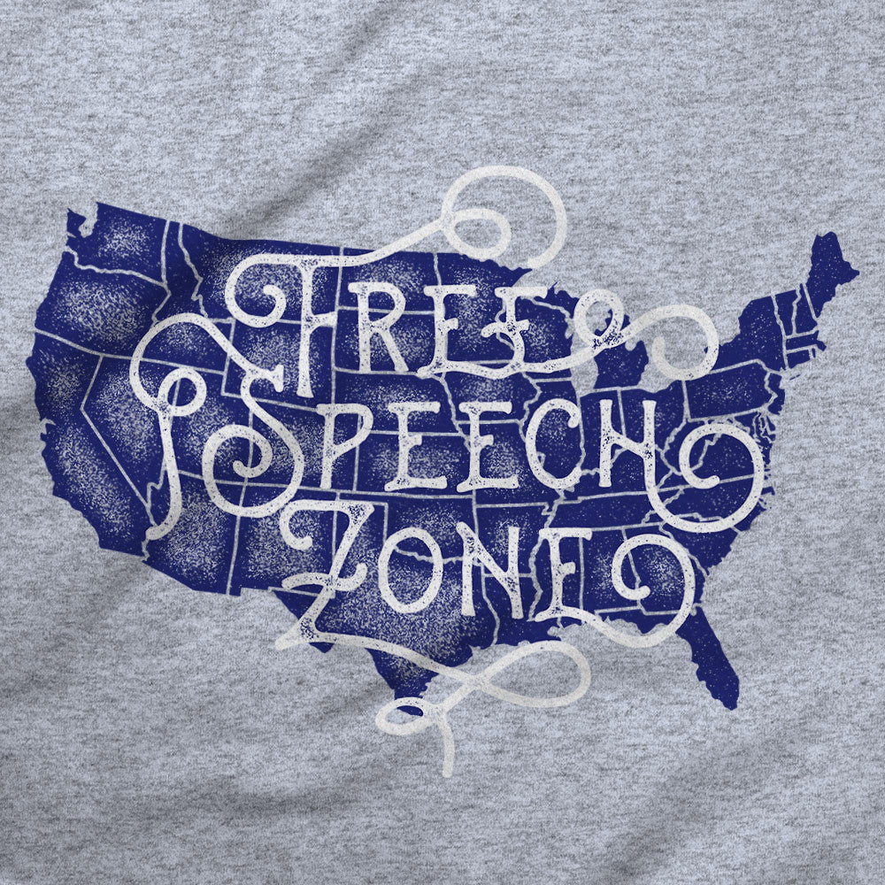 Free Speech Zone Graphic Tee