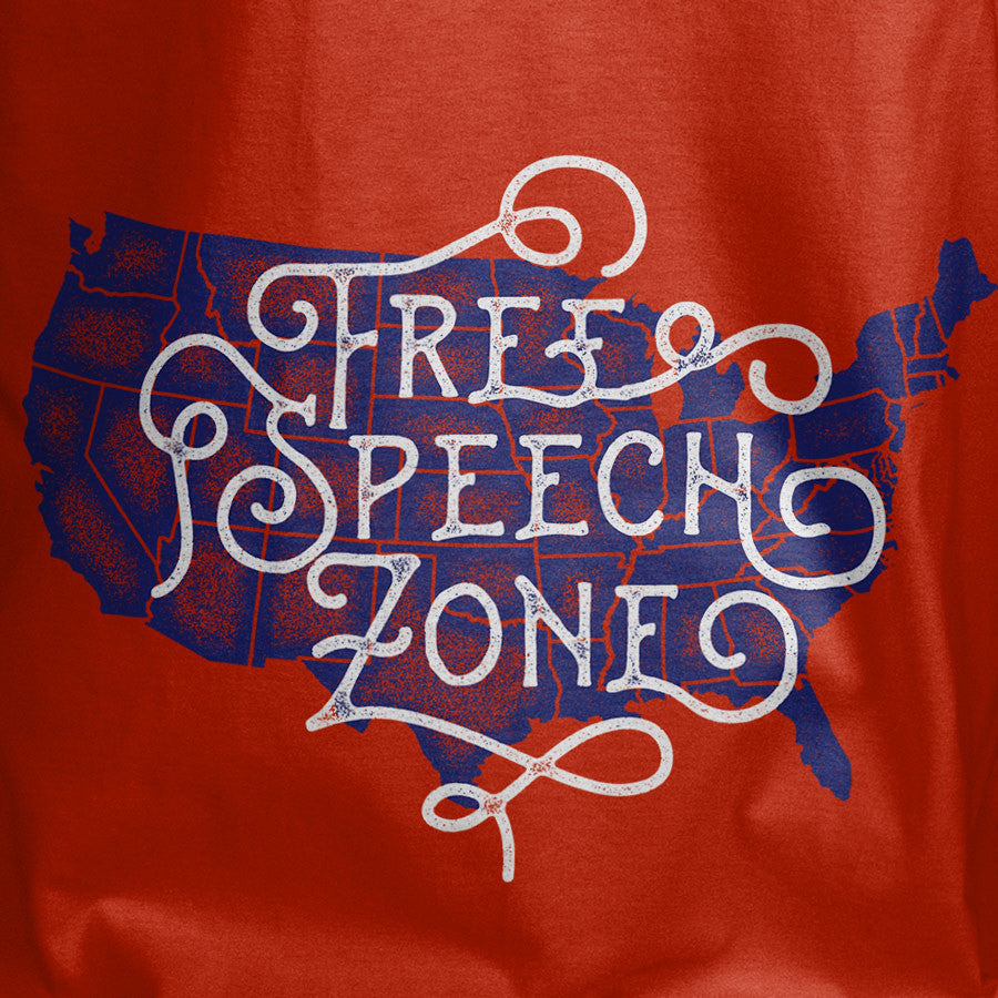 Free Speech Zone Graphic Tee