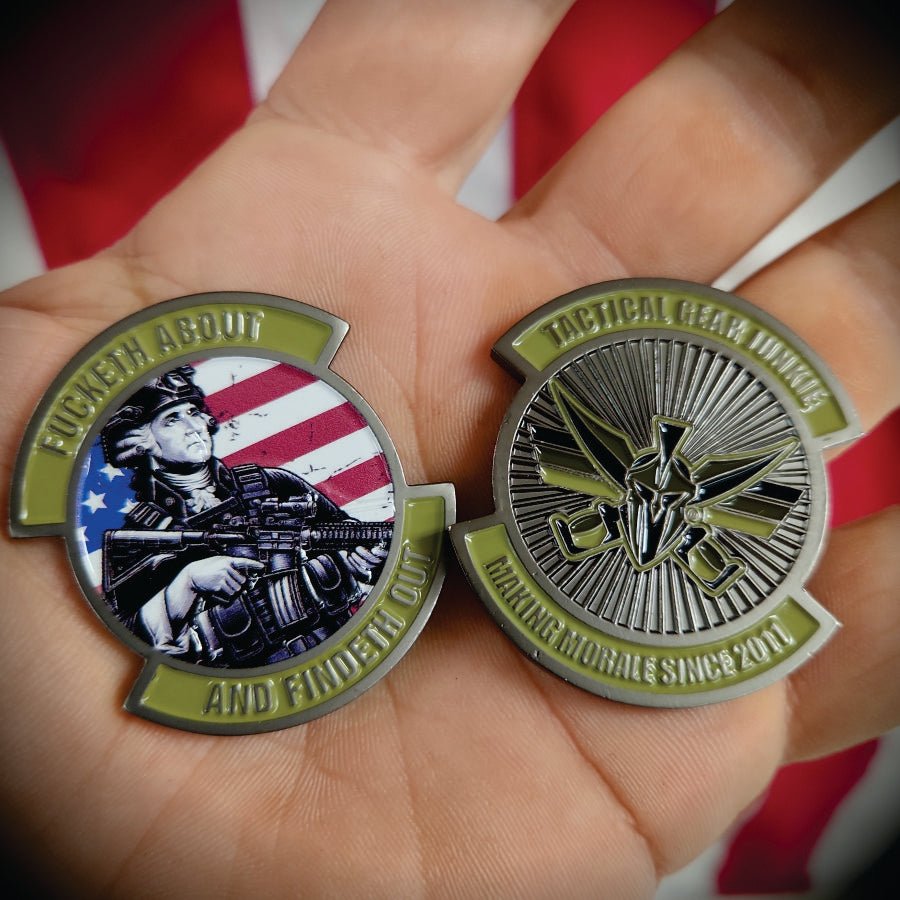 Tactical Gear Junkie - Fuketh About & Findeth Out - Challenge Coin