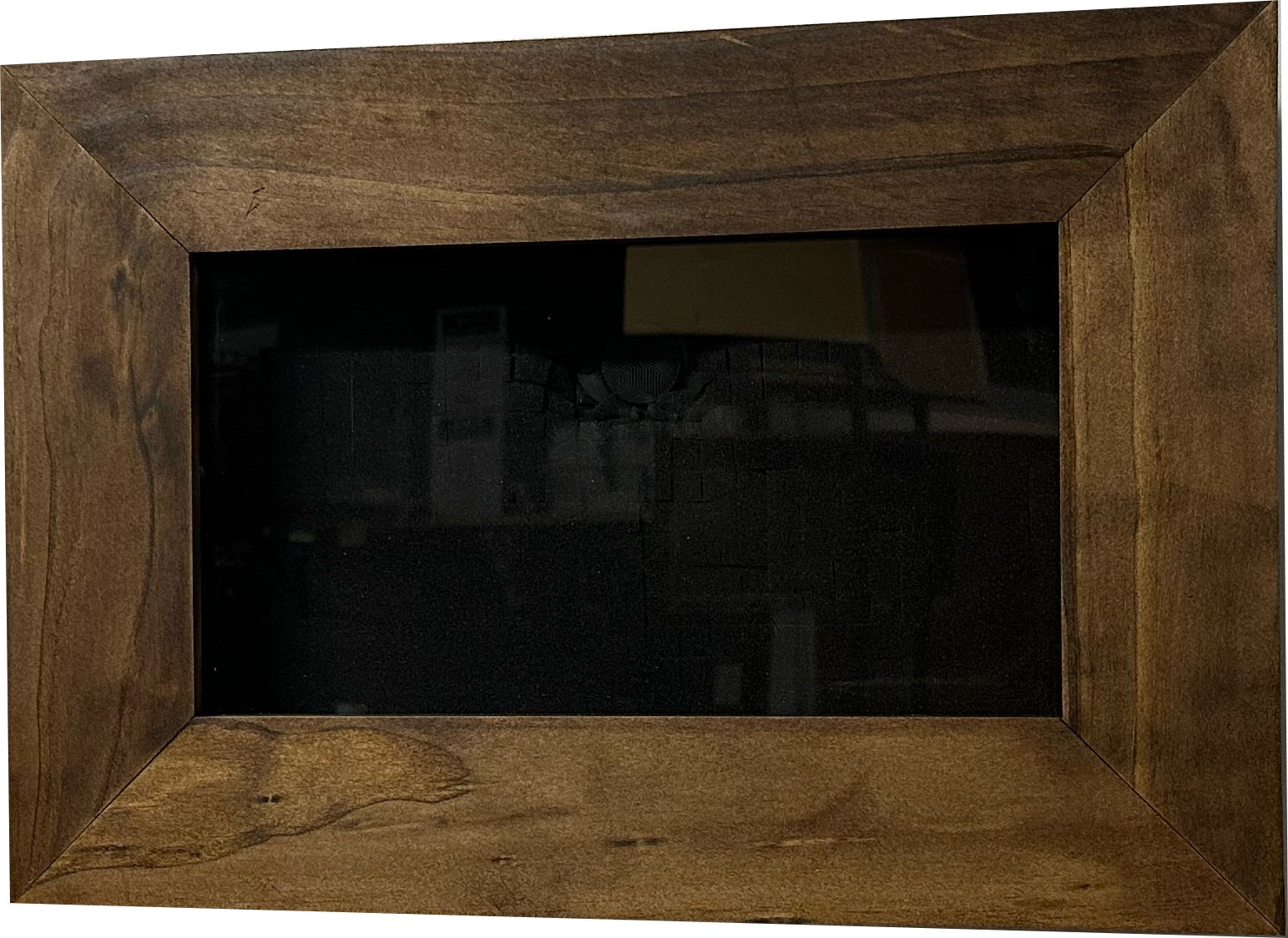 Gun Display Cabinet with Magnetic Gun Mount and Secure Magnetic Lock