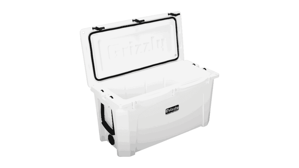 Grizzly 100 Hard Sided Cooler - White