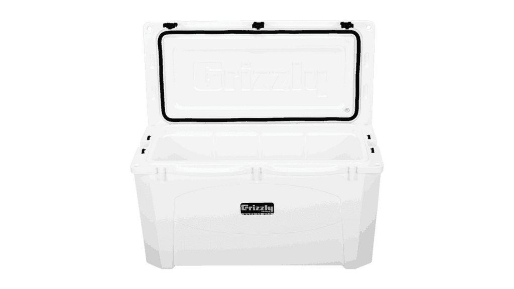 Grizzly 100 Hard Sided Cooler - White