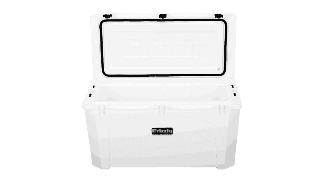 Grizzly 100 Hard Sided Cooler - White