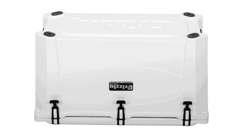 Grizzly 100 Hard Sided Cooler - White