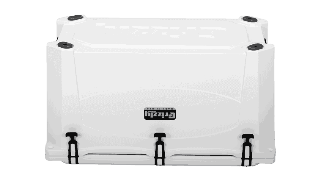 Grizzly 100 Hard Sided Cooler - White