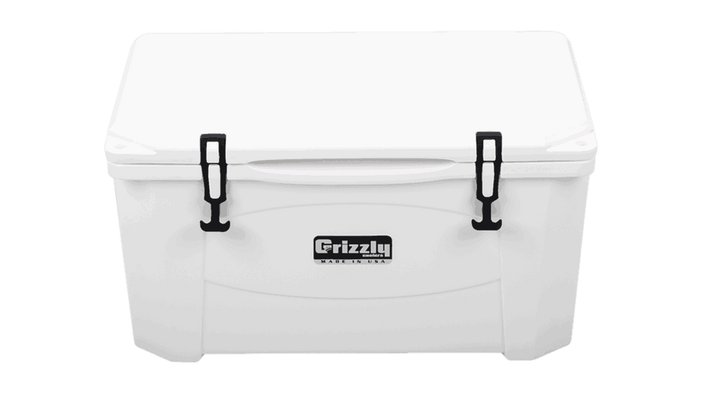 Grizzly 60 Hard Sided Cooler - White
