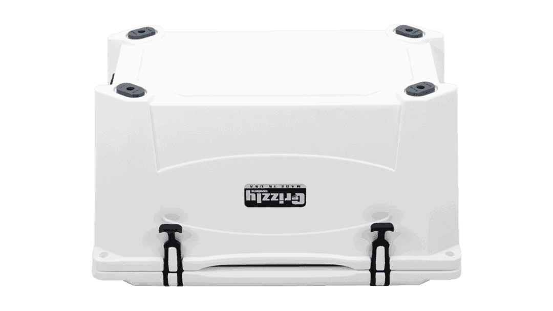 Grizzly 60 Hard Sided Cooler - White